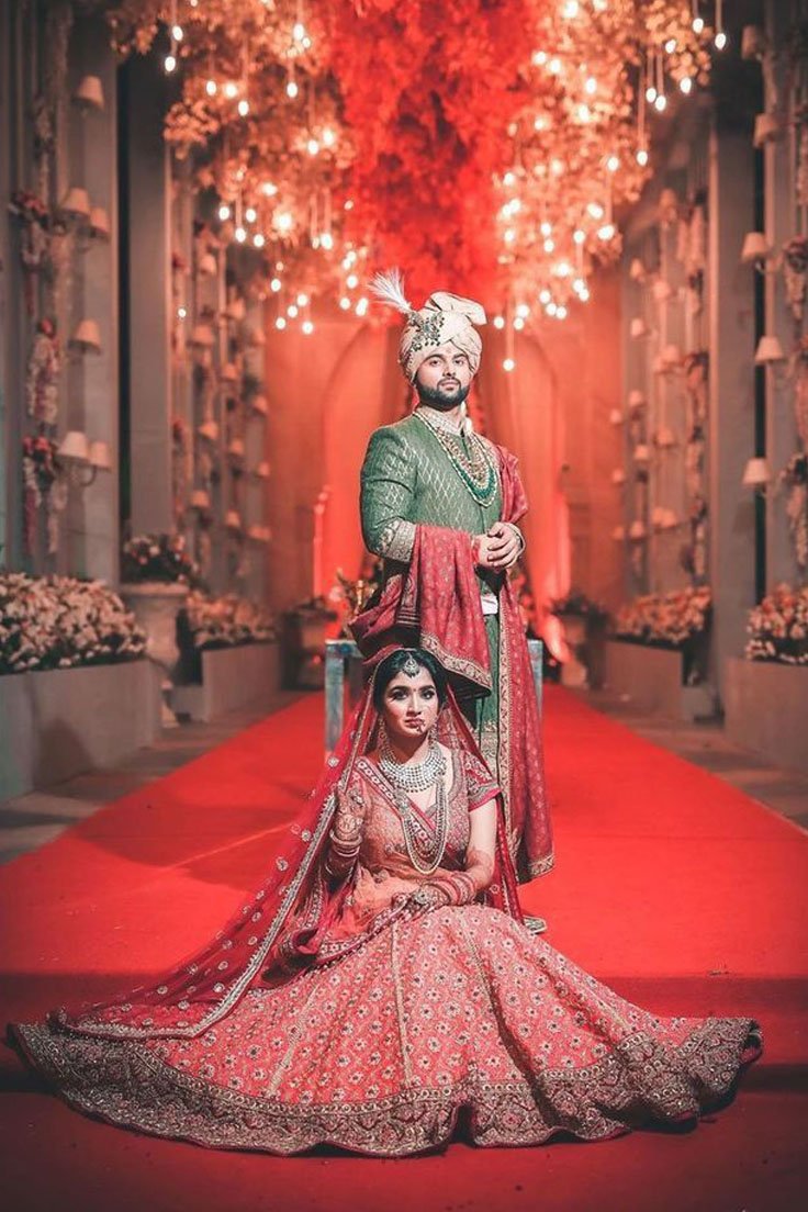 Couple at wedding ceremony 8